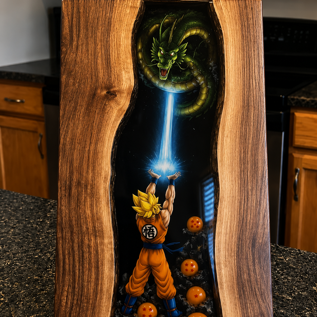 [PRE-ORDERS] ResinBoards-Dragon Ball Z Cutting Board