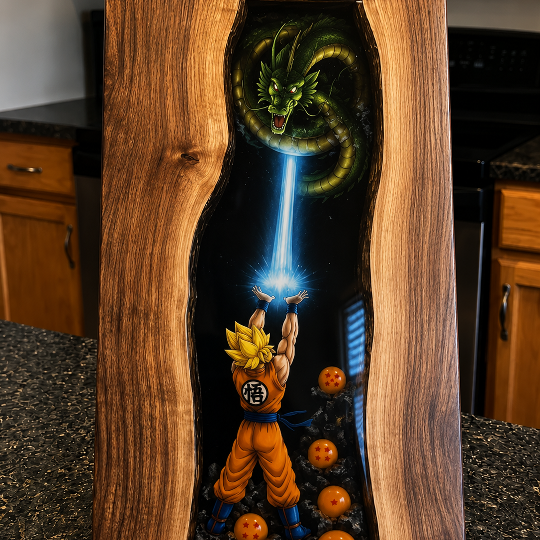 [PRE-ORDERS] ResinBoards-Dragon Ball Z Cutting Board